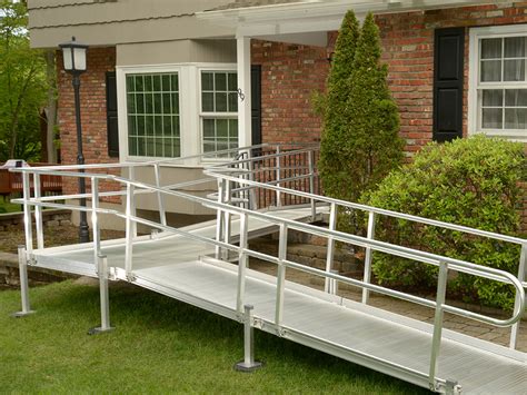 aluminum ramp fabricators|prefabricated aluminum ada ramp.